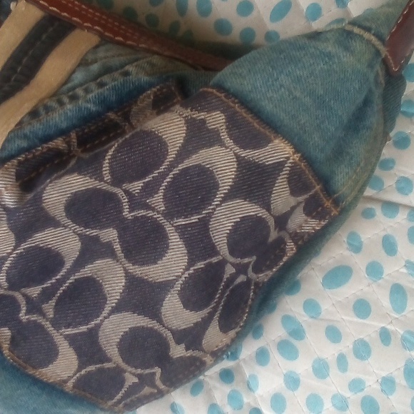 LE Coach Denim Bag-10015!! - Picture 5 of 9